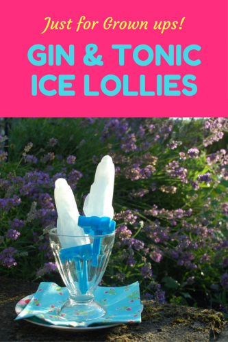 Recipe: Gin and Tonic Lollies - Just for grown ups!