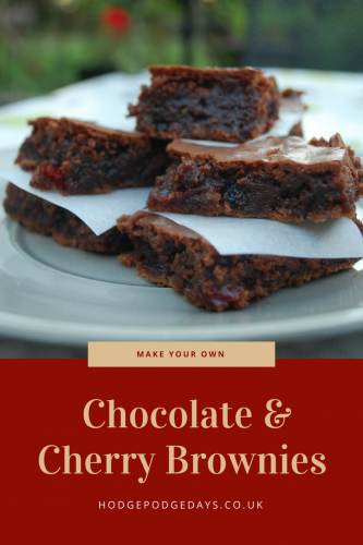 Chocolate & Cherry Brownies