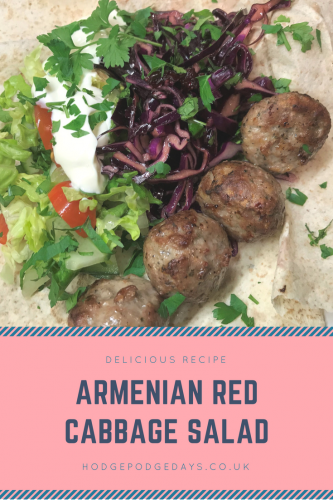 Recipe: Delicious Armenian Red Cabbage Salad