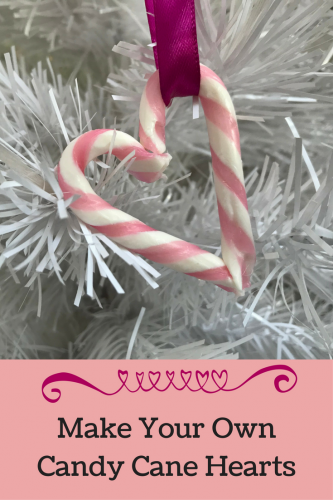 Christmas: Make your own Candy Cane Hearts