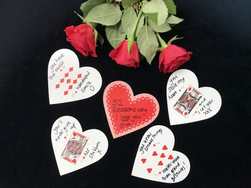 Valentine's Day Crafts: 52 Reasons Why I Love You 