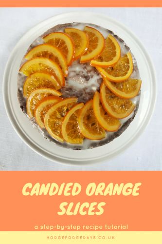 Recipe: How to make Candied Orange Slices