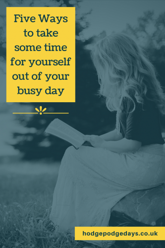 Five ways to take some time out of your busy day