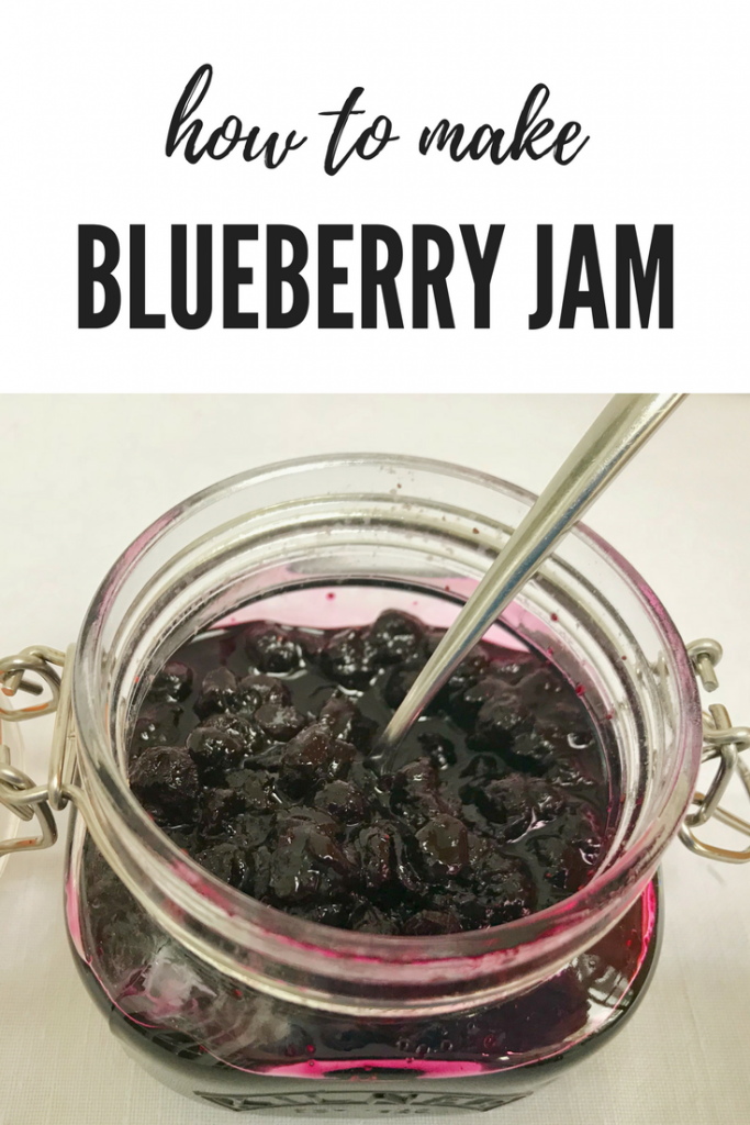 Recipe: Fridge Blueberry Jam - perfect with pancakes! - HodgePodgeDays