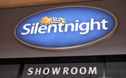 Sleep tips & Phil Spencer at the Silentnight flagship showroom