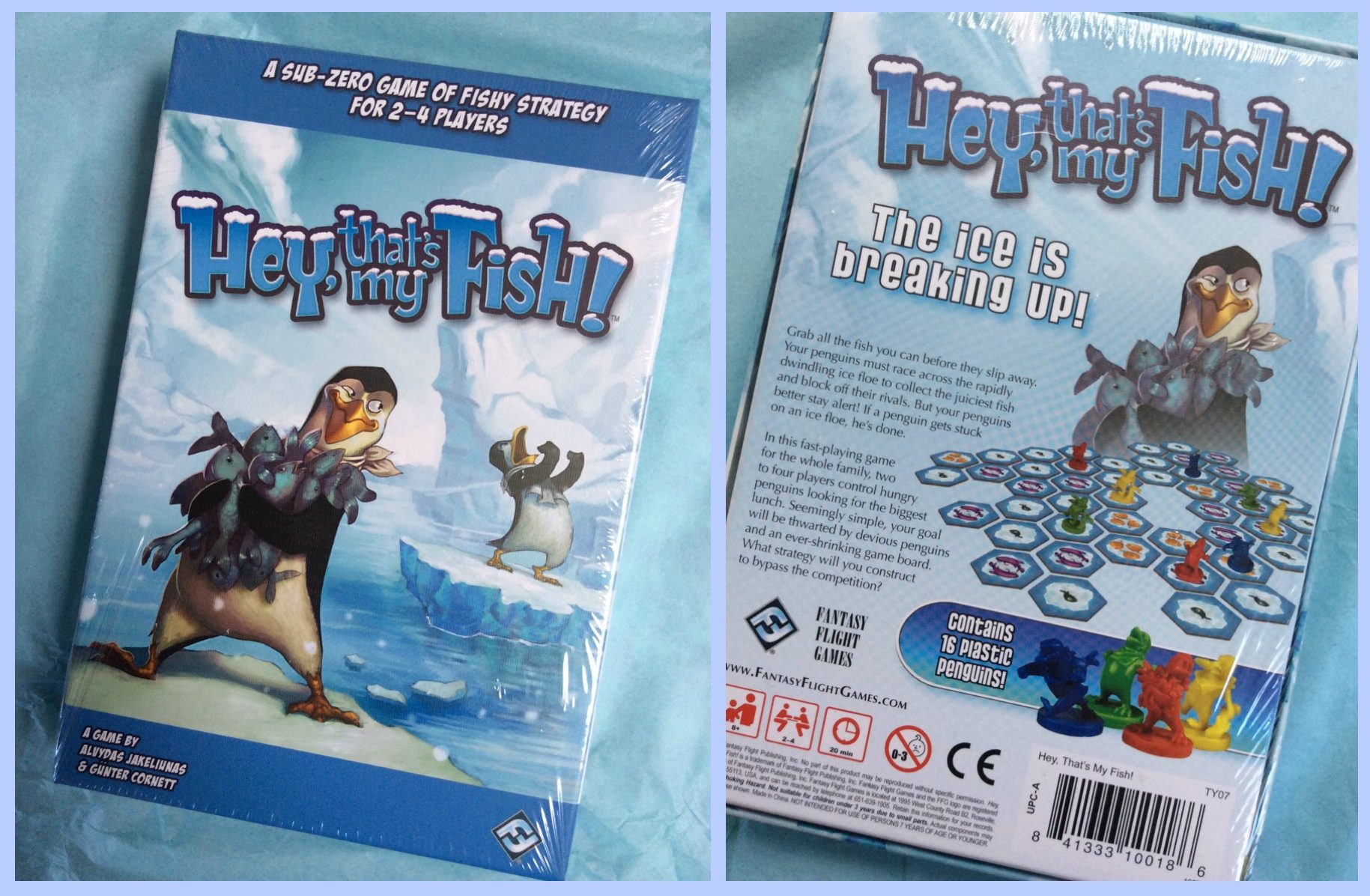 Board Game Club Review: Hey that's my Fish! - HodgePodgeDays