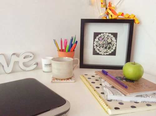 At least 5 things every blogger has on their desk