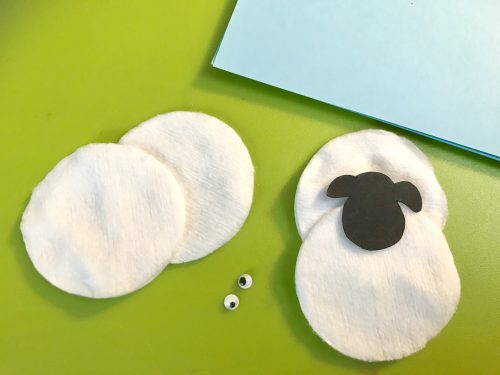 Kids Craft: Make a Super Simple Woolly Sheep Card