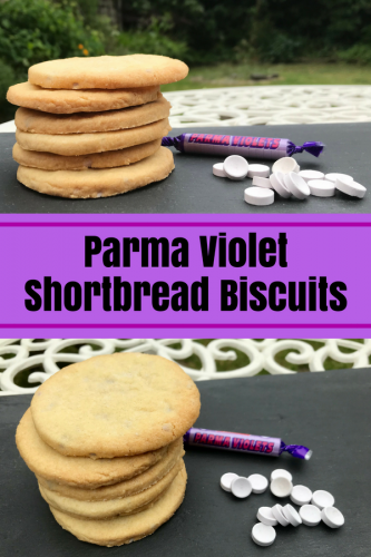 Easy Recipe: Parma Violet Shortbread Biscuits