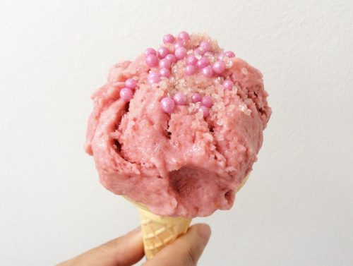 Summer Recipe: No Churn Plum Ice Cream