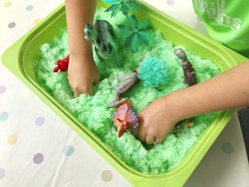 Learning: Dinosaur Sensory Gelli Baff Activity Box