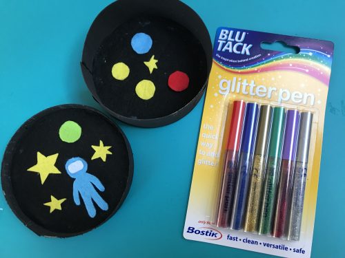 Crafts: Make your own Space Themed Felt Busy Box