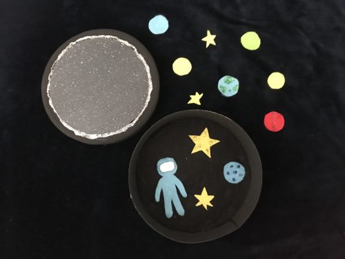 Crafts: Make your own Space Themed Felt Busy Box