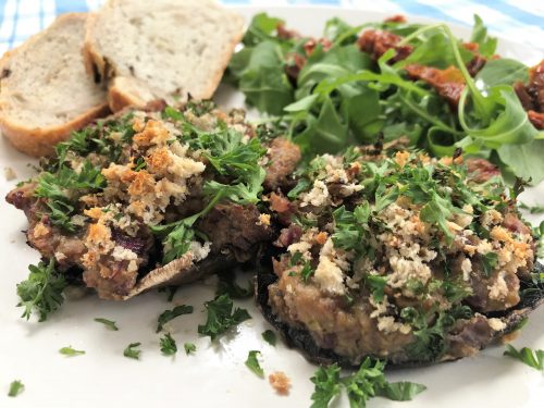 Simple Recipe: Pâté stuffed Mushrooms