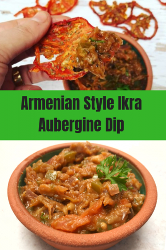 Recipe: Armenian Style Ikra - Aubergine Dip