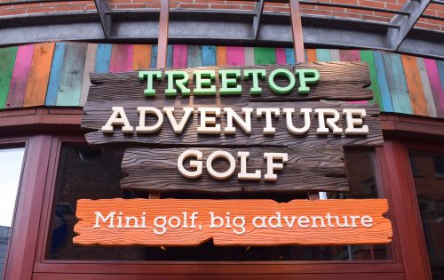 Review: Treetop Adventure Golf, Manchester