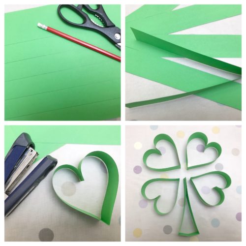 St Patrick’s Day Craft: How to make Paper Shamrocks
