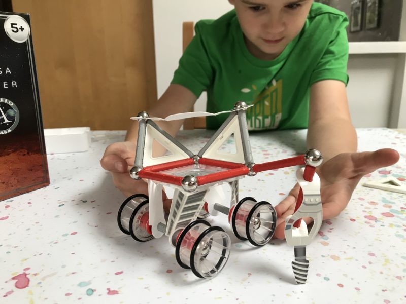 Review: Geomag NASA Rocket and Rover - HodgePodgeDays