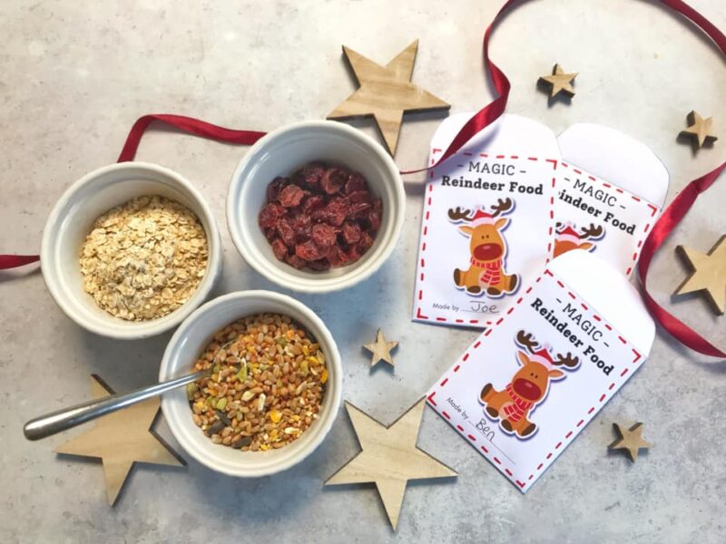 Make your own Wildlife Friendly Magic Reindeer Food with FREE Printable ...