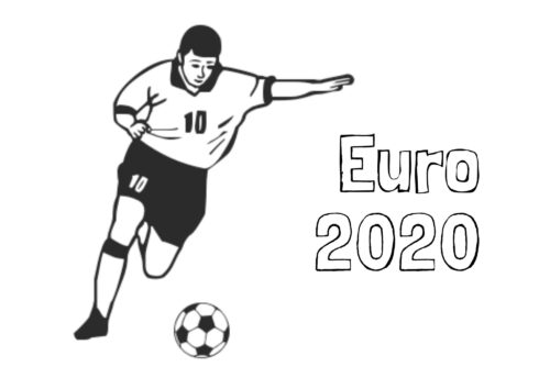 FREE England Euro 2020 Colouring Sheets