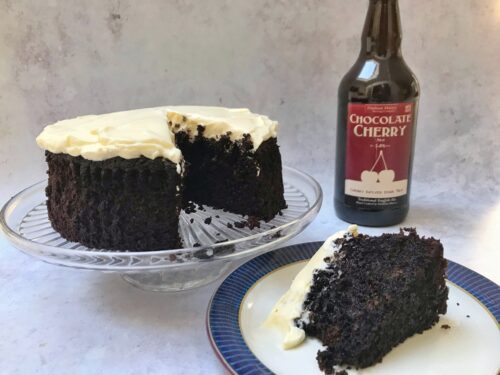 Recipe: Chocolate Cherry Porter Cake