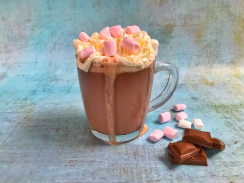 Hazelnut hot chocolate recipe