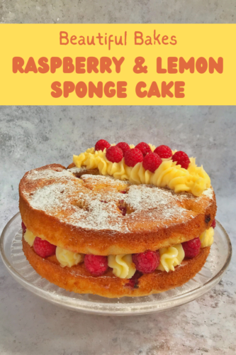 Raspberry and Lemon Sponge Cake