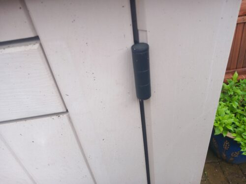 DIY for Single Girls: Replacing Shed Door Hinges