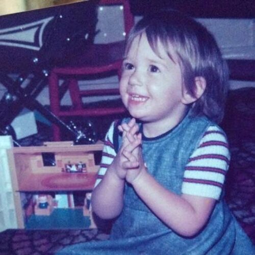 Me as a little girl